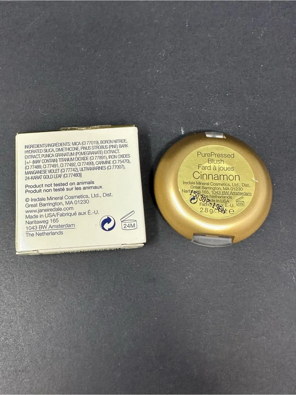 NEW!! Jane Iredale PurePressed Blush Cinnamon 2.8g A1